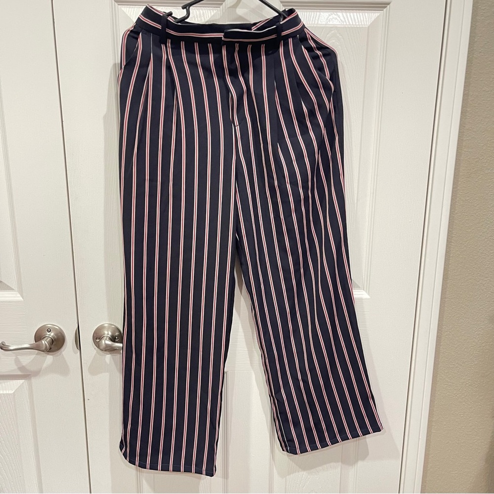 Zara Basic Striped Pants